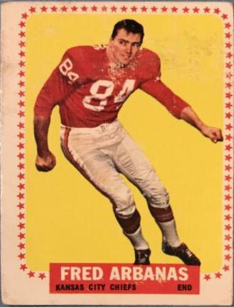 Fred Arbanas #89 1964 Topps Football