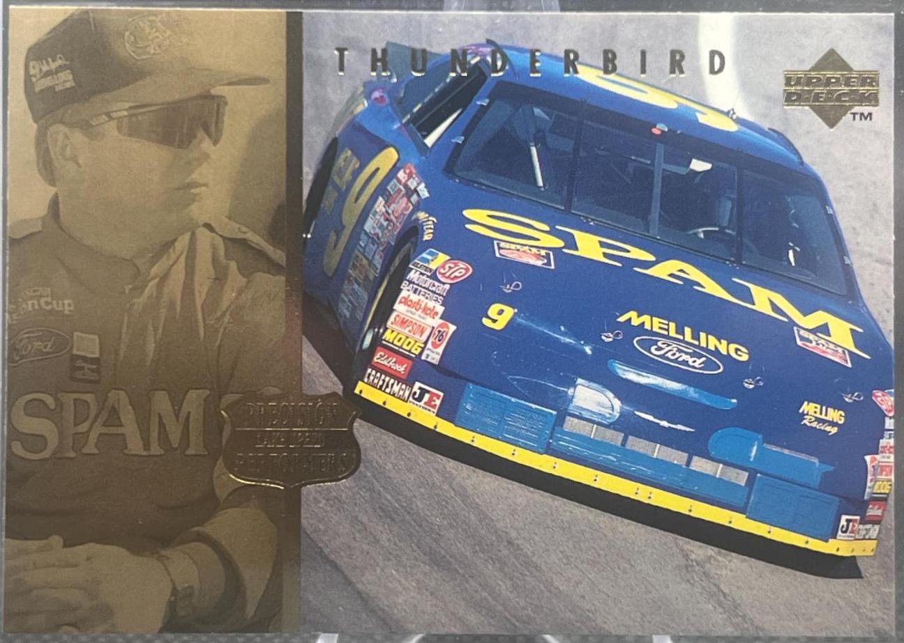 Lake Speed - Thunderbird #88 Racing Cards 1996 Upper Deck NASCAR