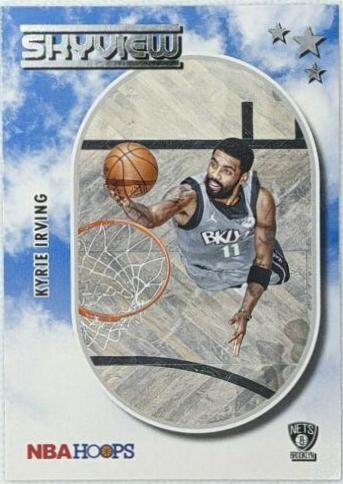 Kyrie Irving #6 Basketball Cards 2021 Panini Hoops Skyview
