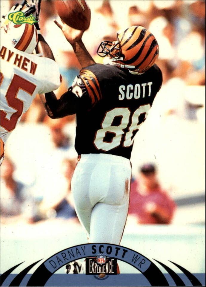 Darnay Scott #55 Football Cards 1996 Classic NFL Experience