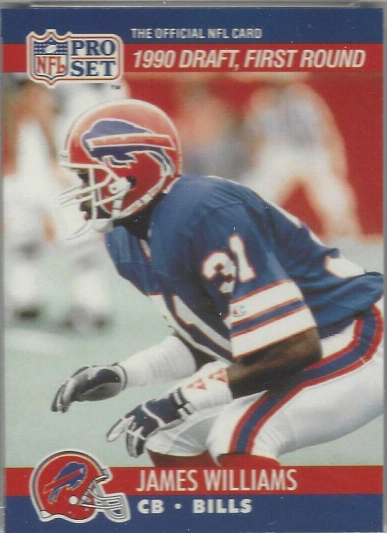 James Williams #684 Football Cards 1990 Pro Set
