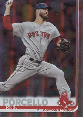 Rick Porcello [Rainbow Foil] (2019 Topps)