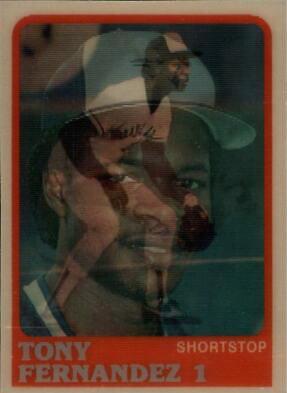 Tony Fernandez #26 Baseball Cards 1988 Sportflics