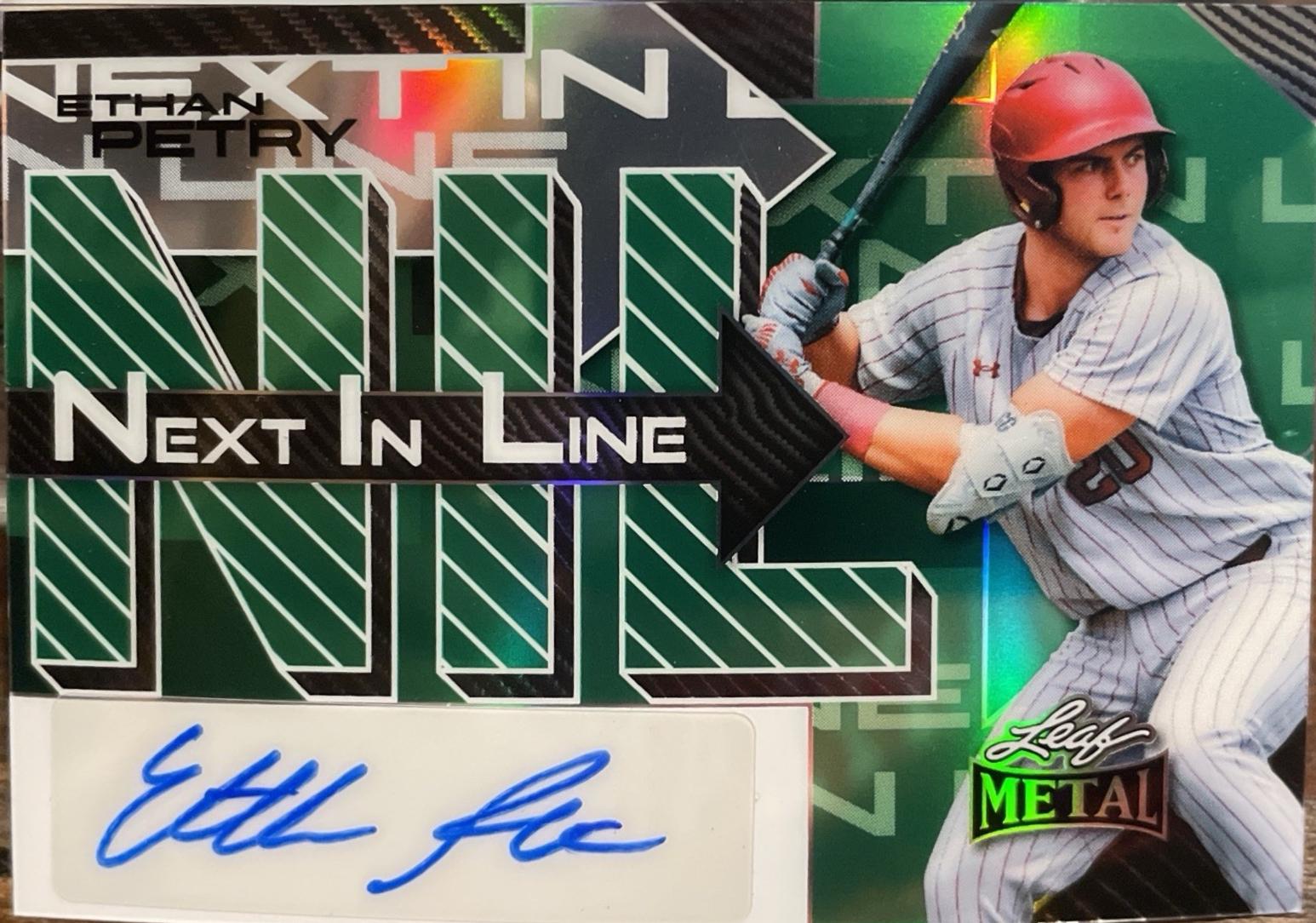 Ethan Anderson #LGR-EA1 2025 Leaf Metal 1992 Rookies Autograph Baseball