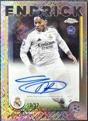 Endrick #A-E Soccer Cards 2024 Topps UEFA Autograph Prices