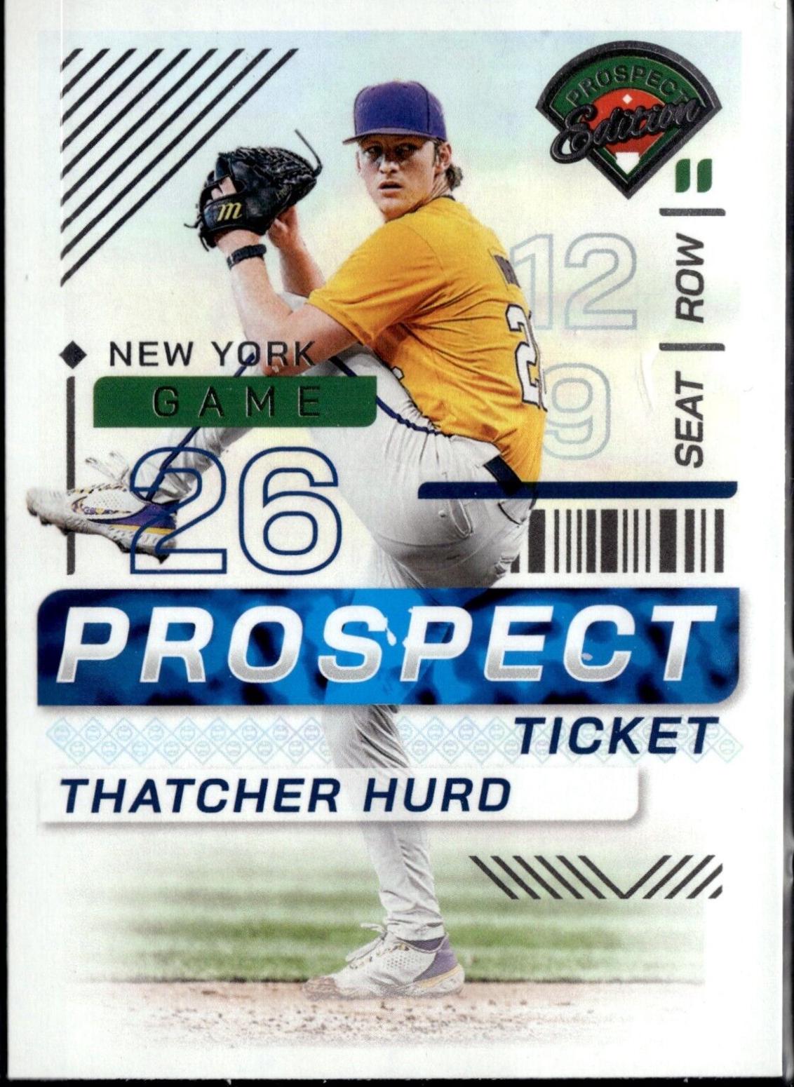 Thatcher Hurd [Ticket Stub] #183
