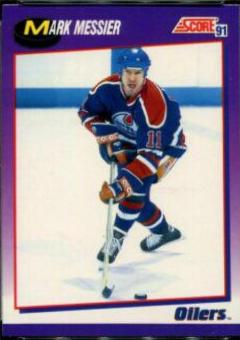 Mark Messier #285 Hockey Cards 1991 Score American