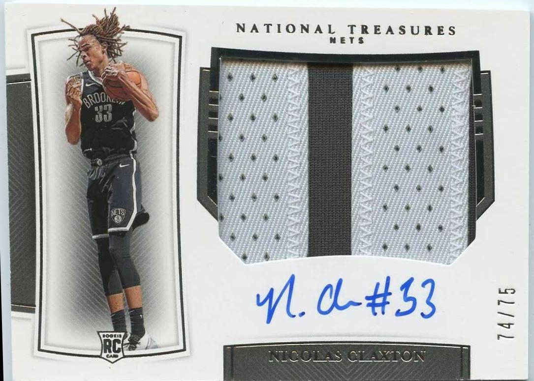 Nicolas Claxton [Patch Autograph] #143