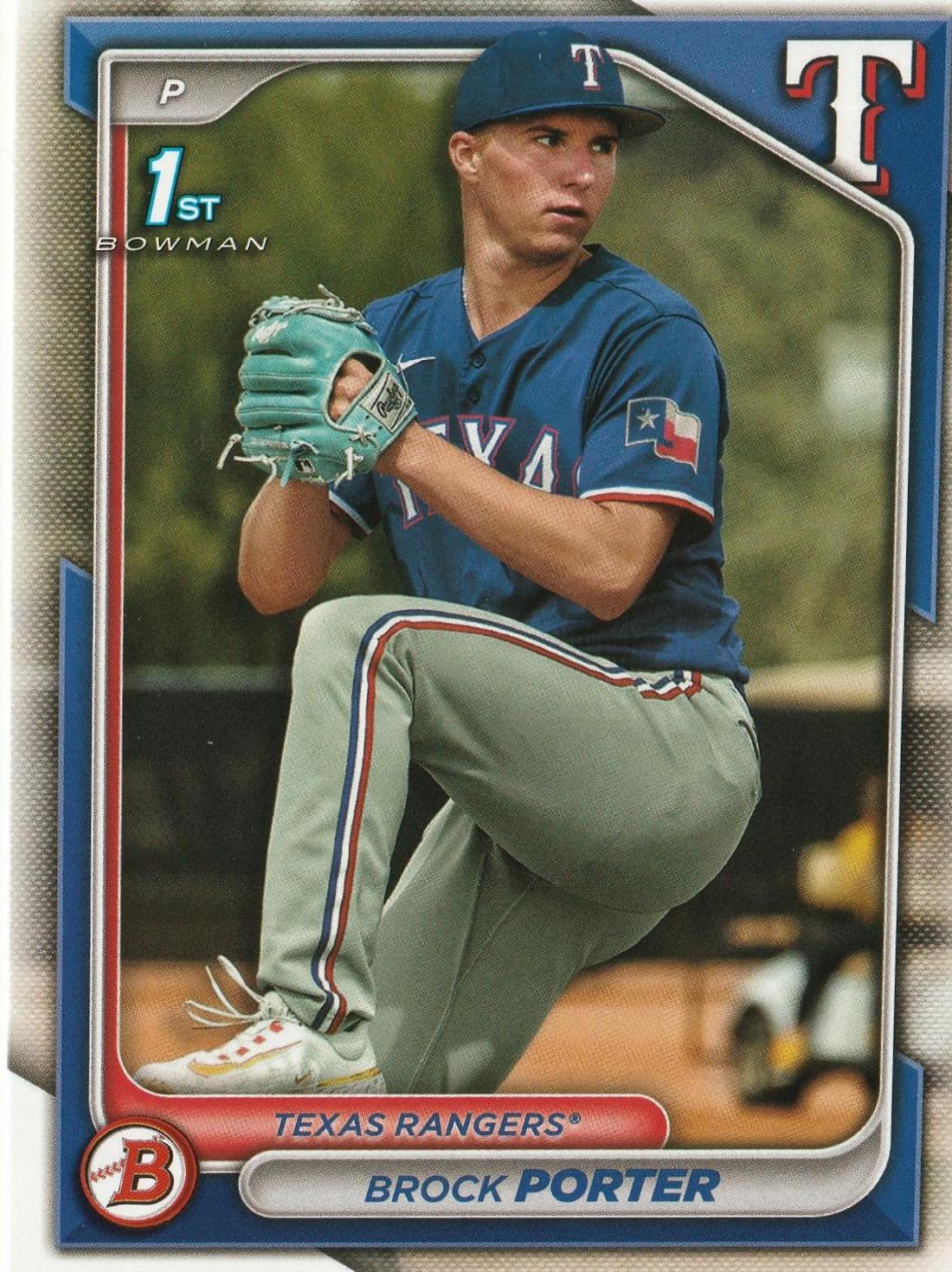 Brock Porter #BP-36 Baseball Cards 2024 Bowman Prospects