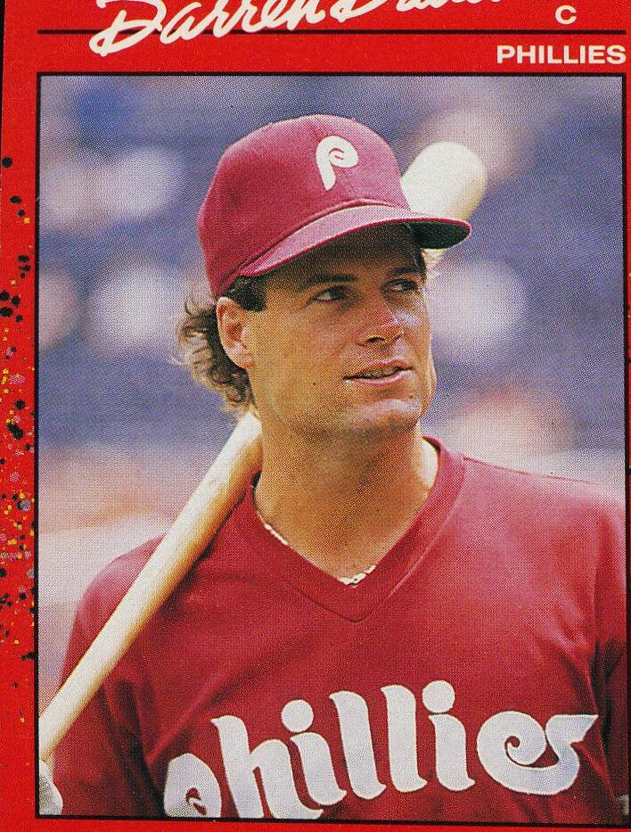 Darren Daulton #194 Baseball Cards 1990 Donruss