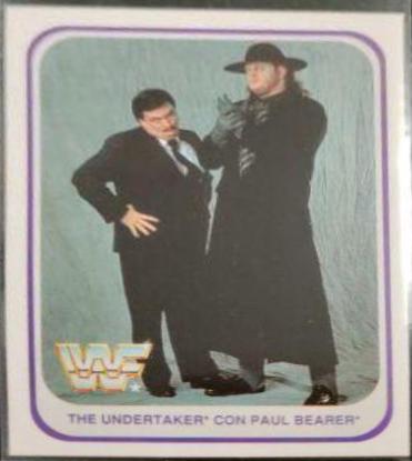 The Undertaker, Paul Bearer #136 Wrestling Cards 1991 Merlin WWF