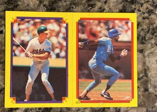 Mark McGwire, Willie Wilson, Don Mattingly #1, 263, 35