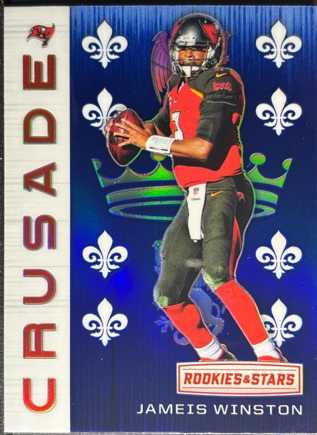 Jameis Winston #CRU-14 Football Cards 2018 Panini Rookies & Stars Crusade