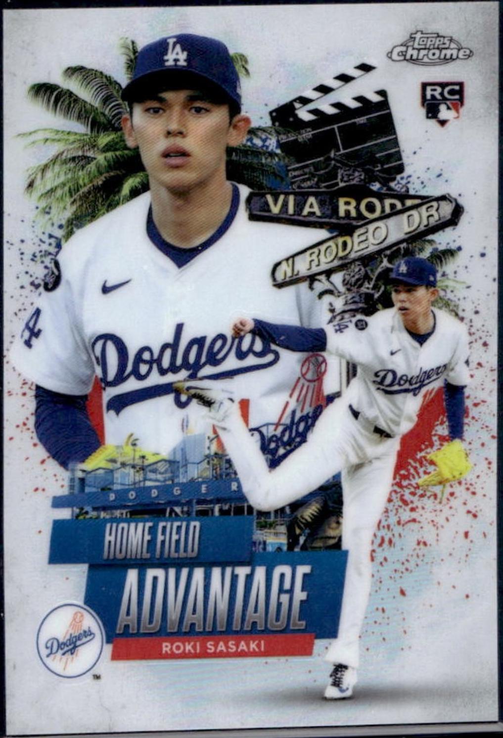 Roki Sasaki #HA-41 Prices | 2025 Topps Chrome Update Home Field