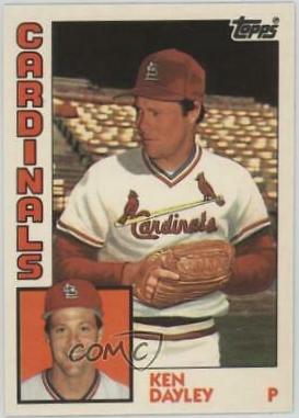 Ken Dayley #29T Baseball Cards 1984 Topps Traded