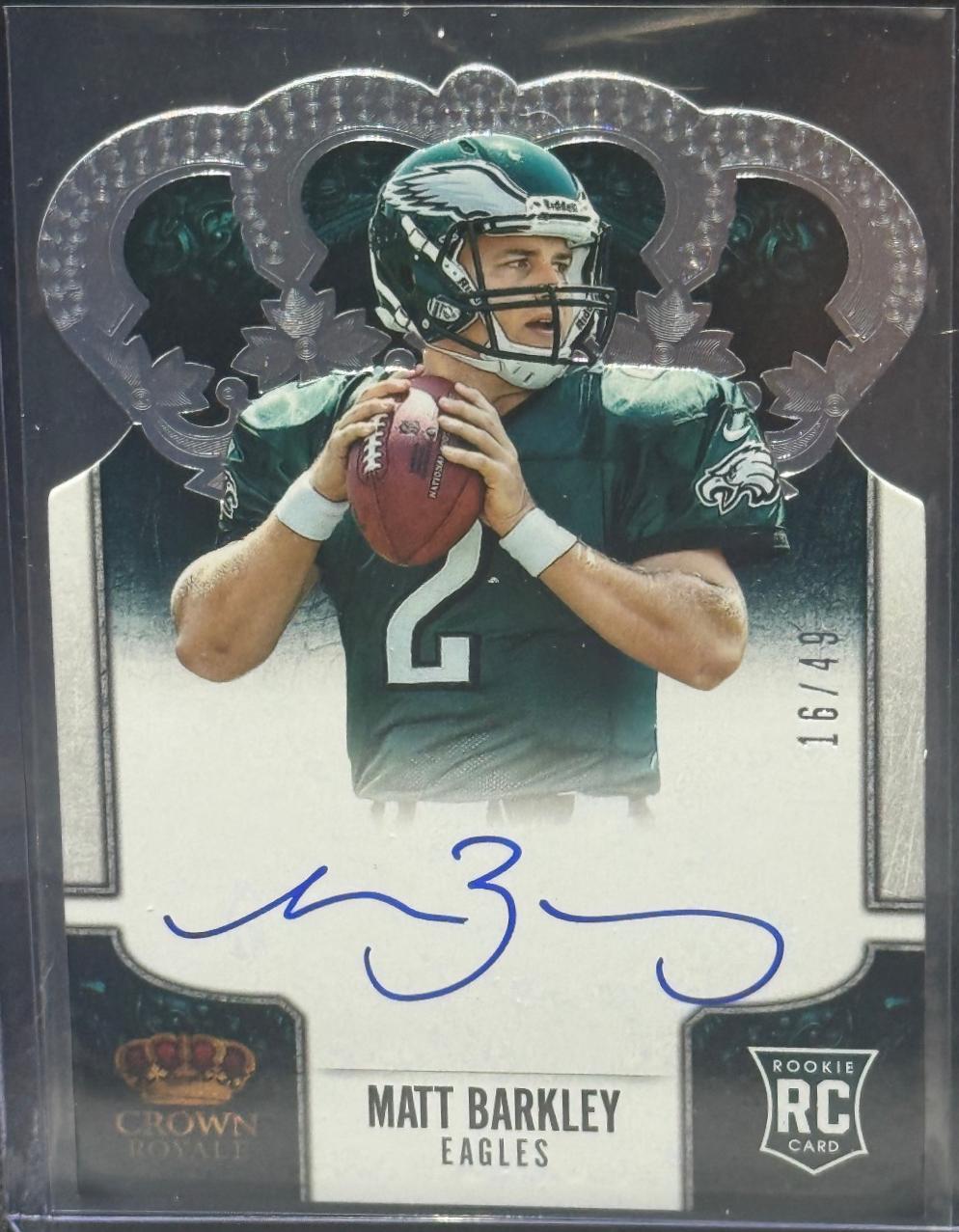 Matt Barkley [Signature Die Cut Silver] #226