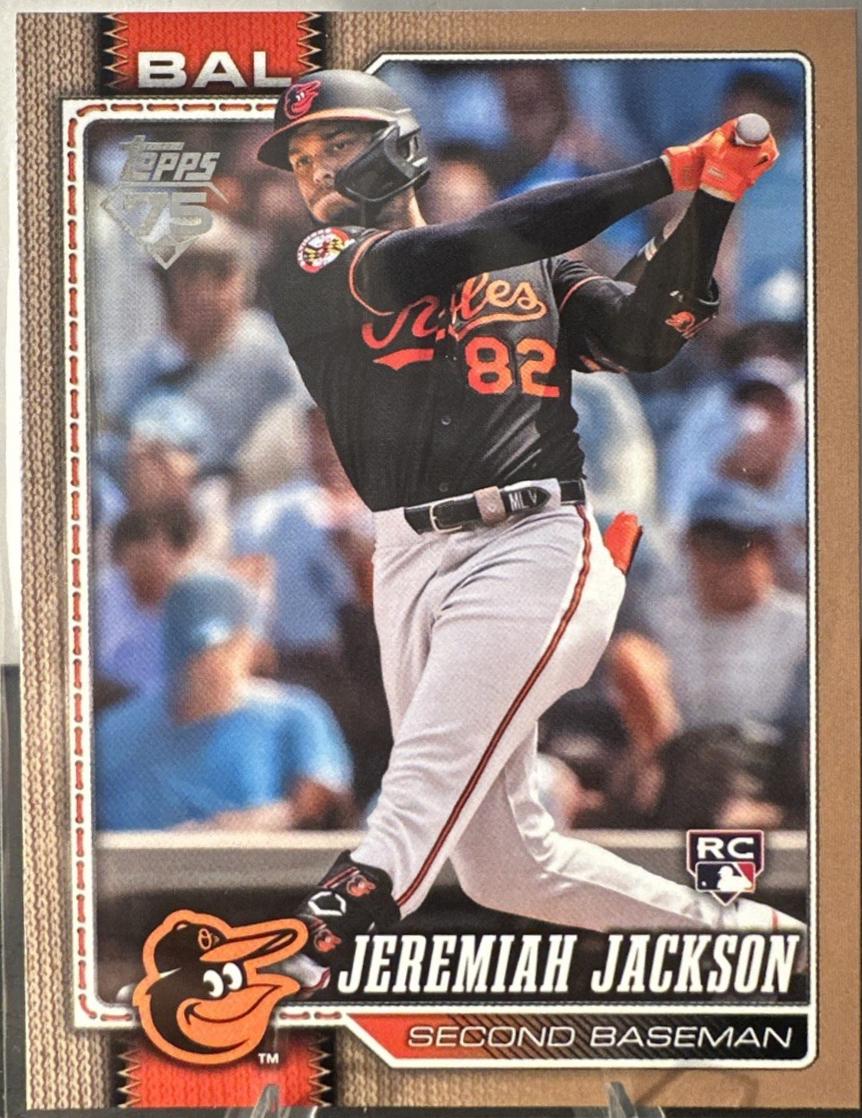 Jeremiah Jackson [Gold] #277 Prices | 2026 Topps | Baseball Cards