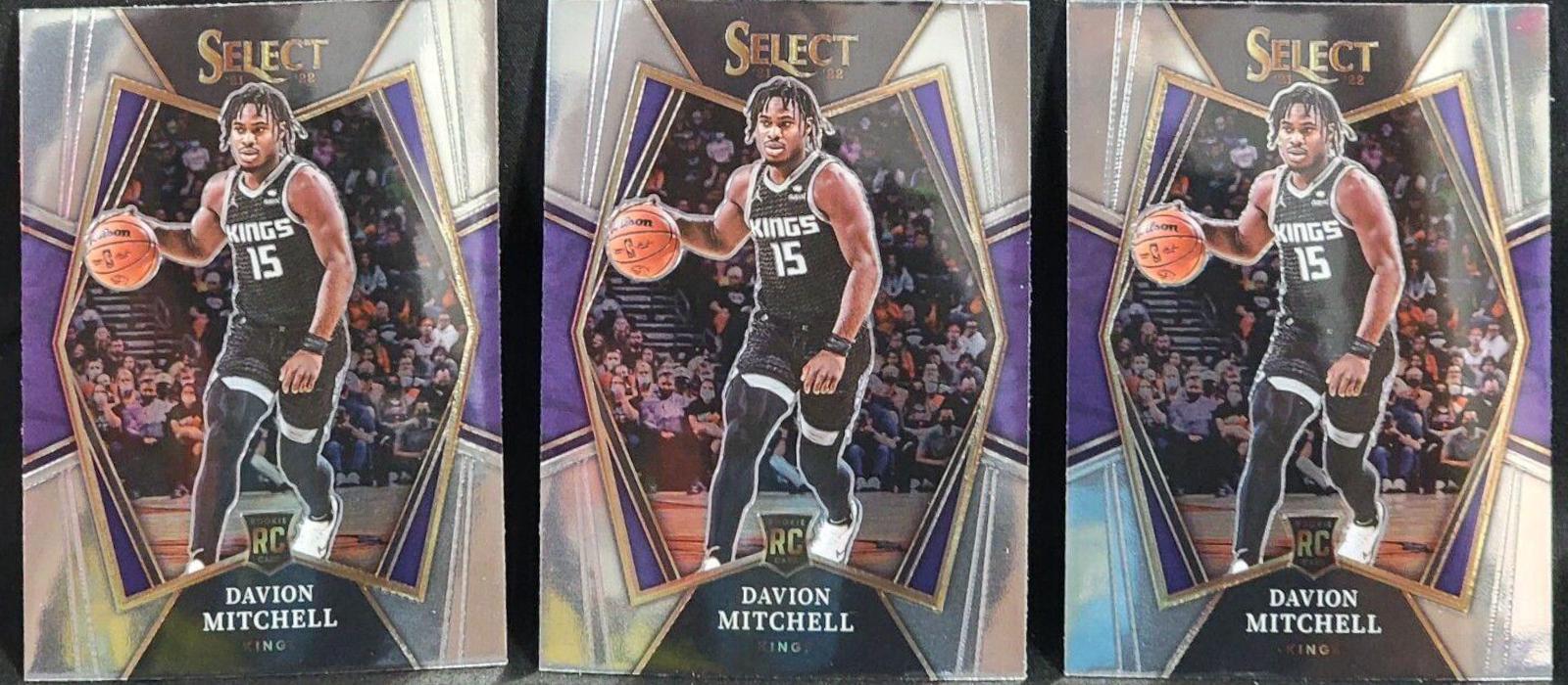 Davion Mitchell #118 2021-22 Panini Select Basketball