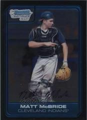 Matt McBride #DP52 Baseball Cards 2006 Bowman Chrome Draft Picks & Prospects Prices