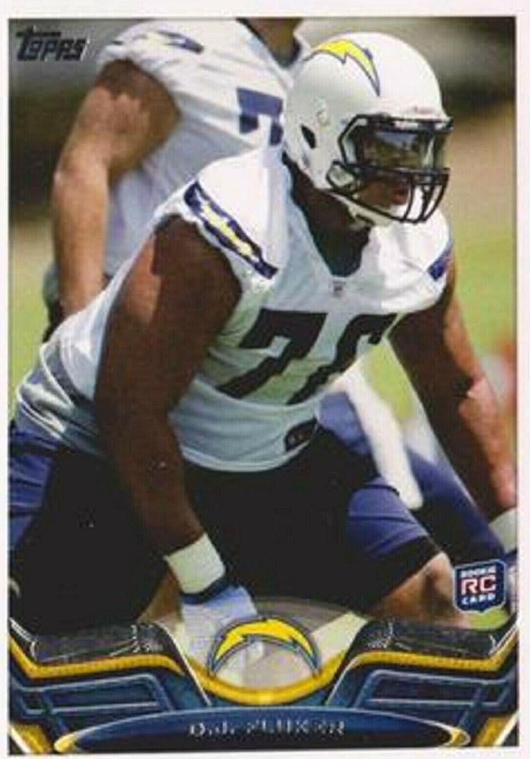 D.J. Fluker #107 Football Cards 2013 Topps