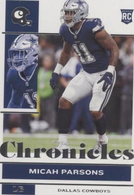 Micah Parsons #28 Football Cards 2021 Panini Chronicles