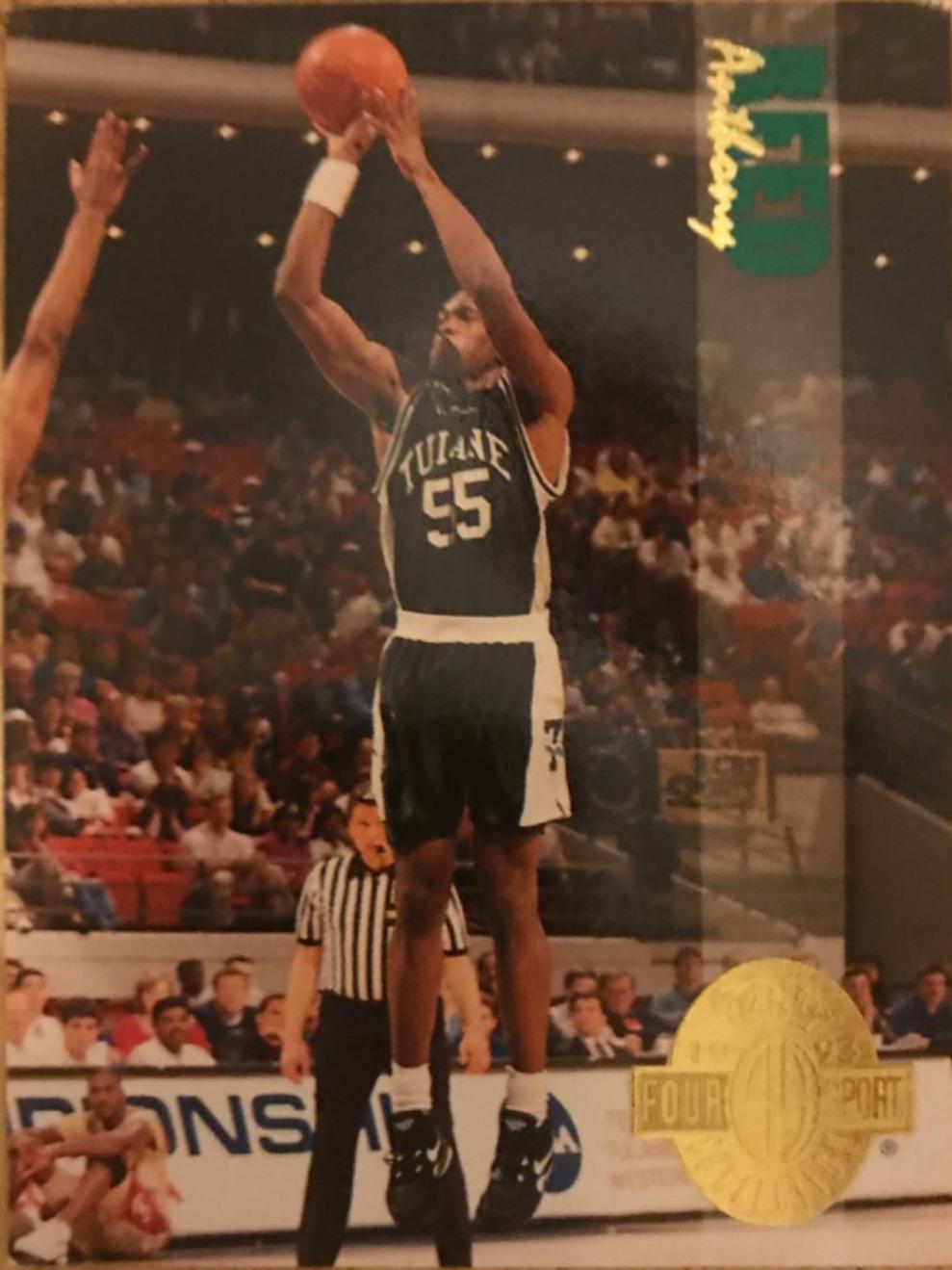Anthony Reed #53 1993 Classic Four Sport Basketball