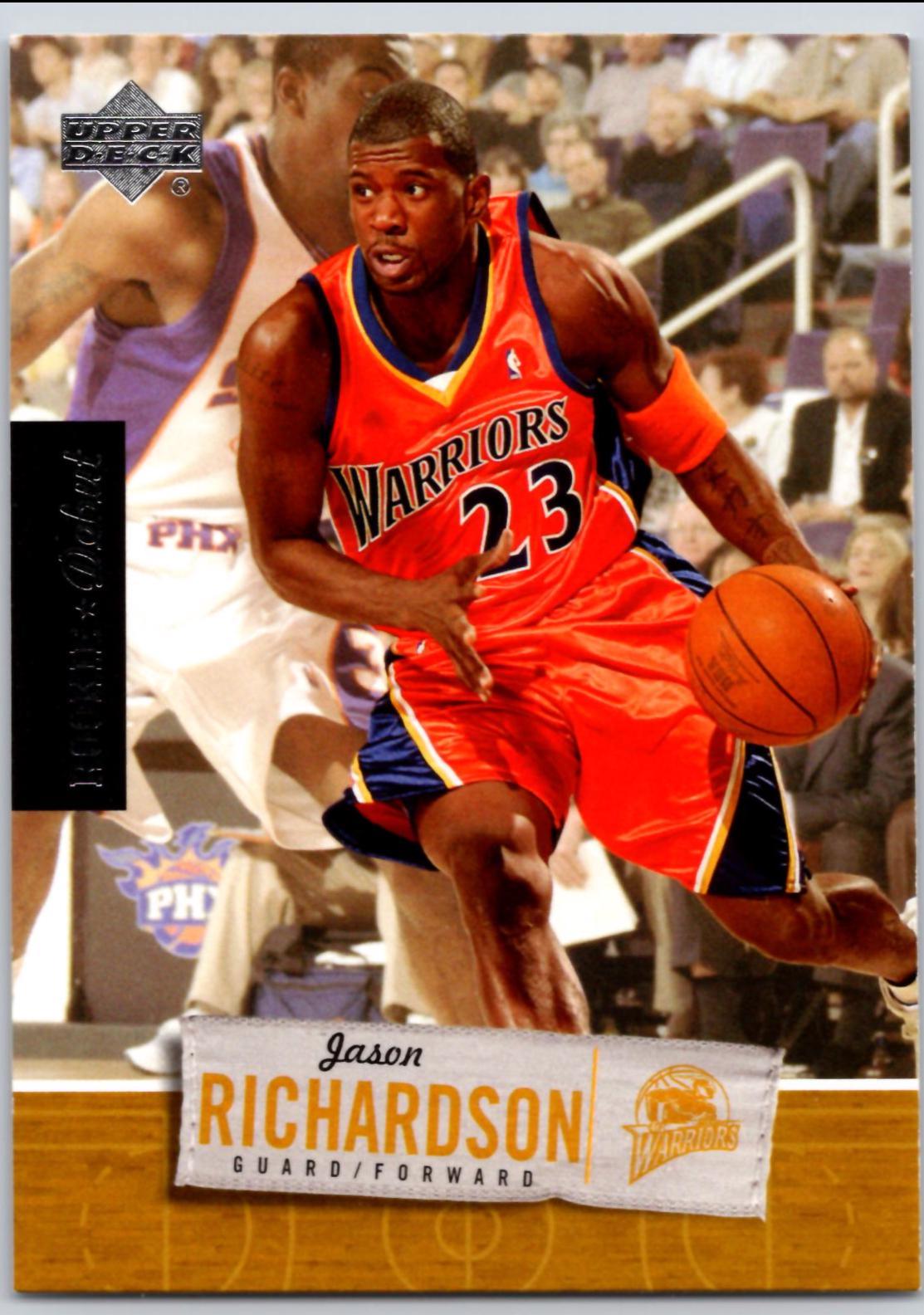 Jason Richardson #30 Basketball Cards 2005 Upper Deck Rookie Debut