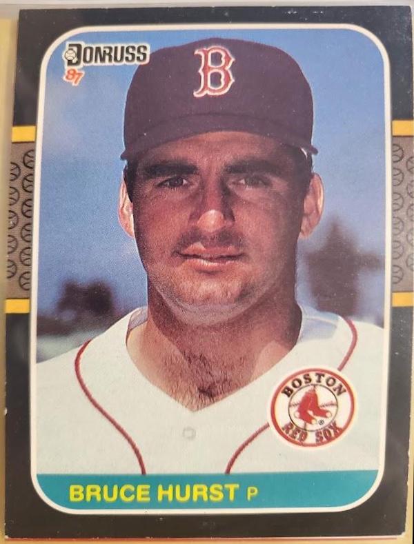 Bruce Hurst #174 Baseball Cards 1987 Donruss