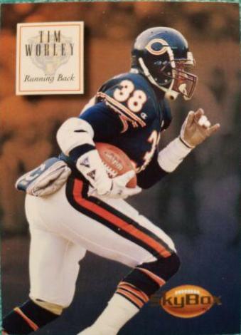 Tim Worley #24 Football Cards 1994 Skybox Premium
