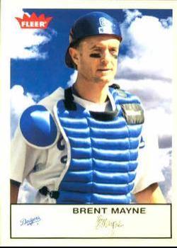Brent Mayne #71 2005 Fleer Tradition Baseball