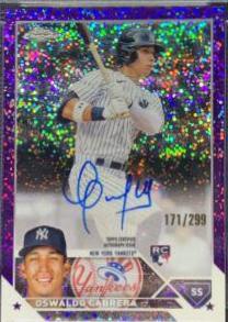 Oswaldo Cabrera [Purple Speckle] #RA-OCA