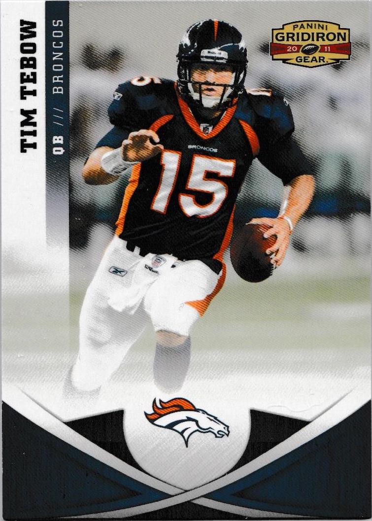 Tim Tebow #71 Football Cards 2011 Panini Gridiron Gear
