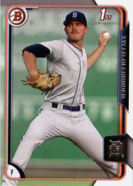 Tyler Alexander #7 Baseball Cards 2015 Bowman Draft