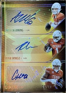 Arch Manning / CJ Baxter / Ryan Wingo