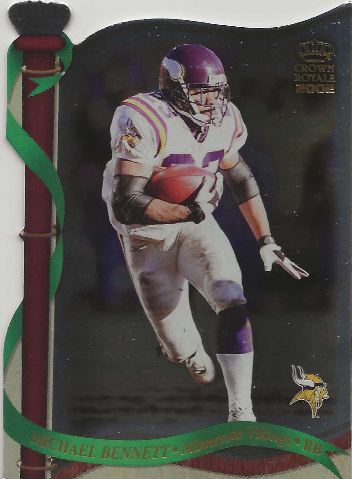 Michael Bennett #77 2002 Pacific Crown Royale Football