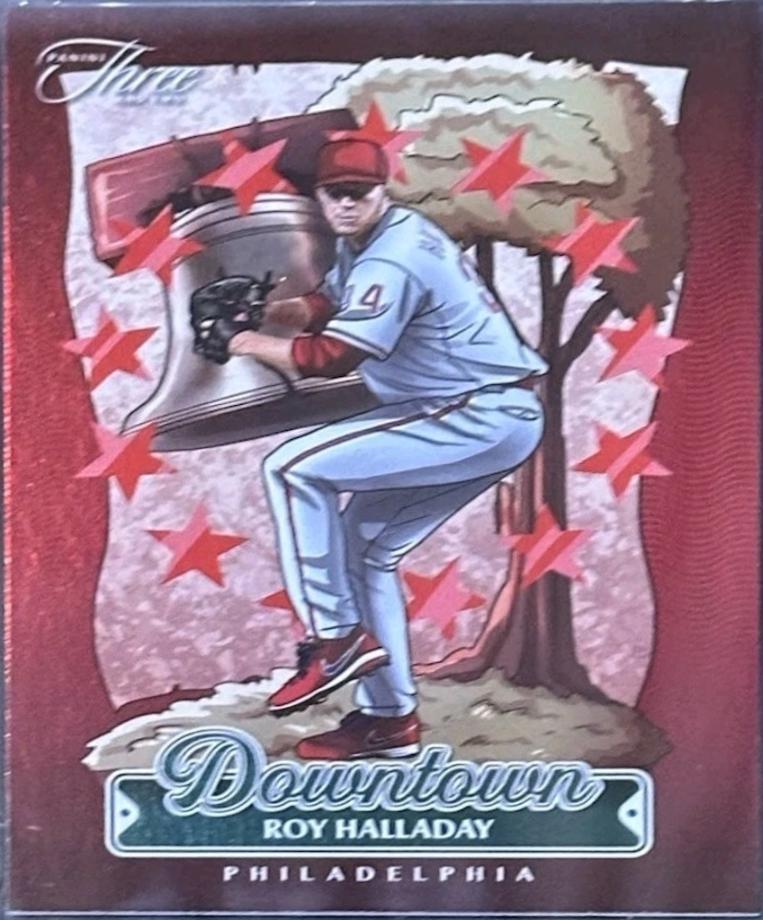 Roy Halladay #1 Prices | 2025 Panini Three and Two Downtown
