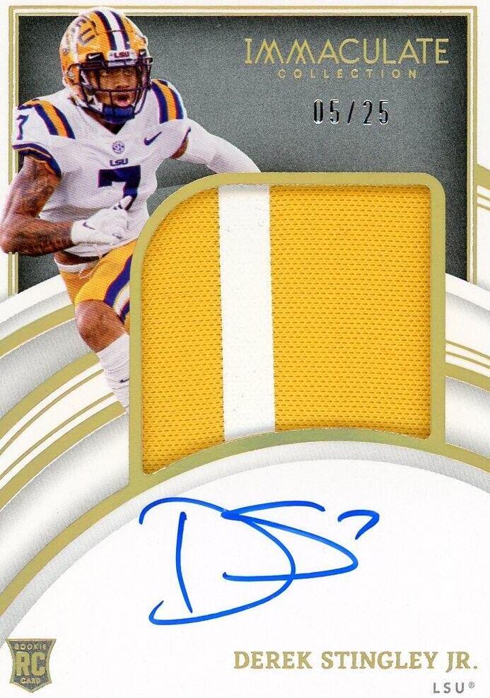 Derek Stingley Jr. [Autograph Gold] #143