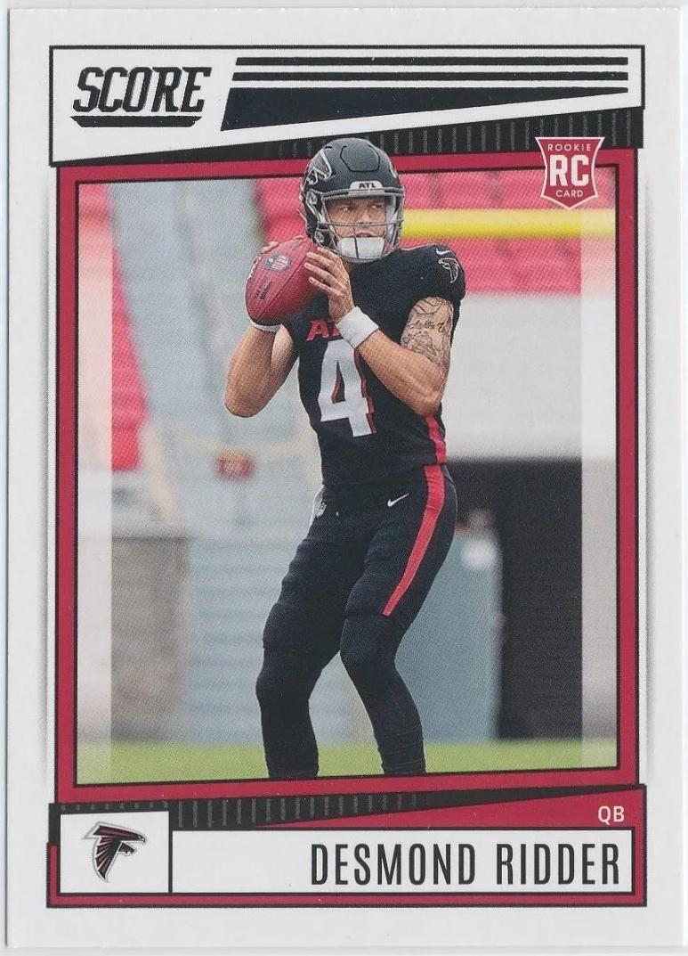 Desmond Ridder #303 Football Cards 2022 Panini Score
