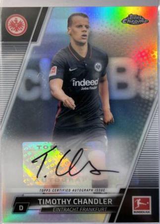 Timothy Chandler #BCA-TC 2021 Topps Chrome Bundesliga Autographs Soccer