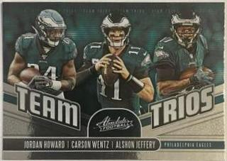 Alshon Jeffery, Carson Wentz, Jordan Howard