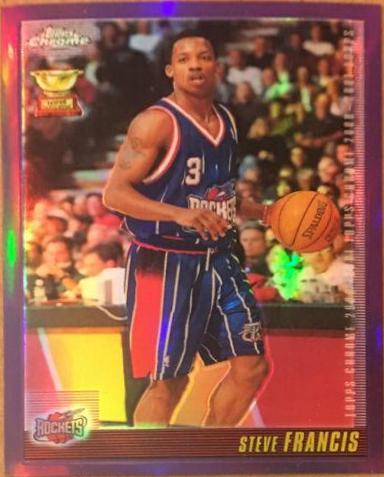 Steve Francis #28 Basketball Cards 2000 Topps Chrome
