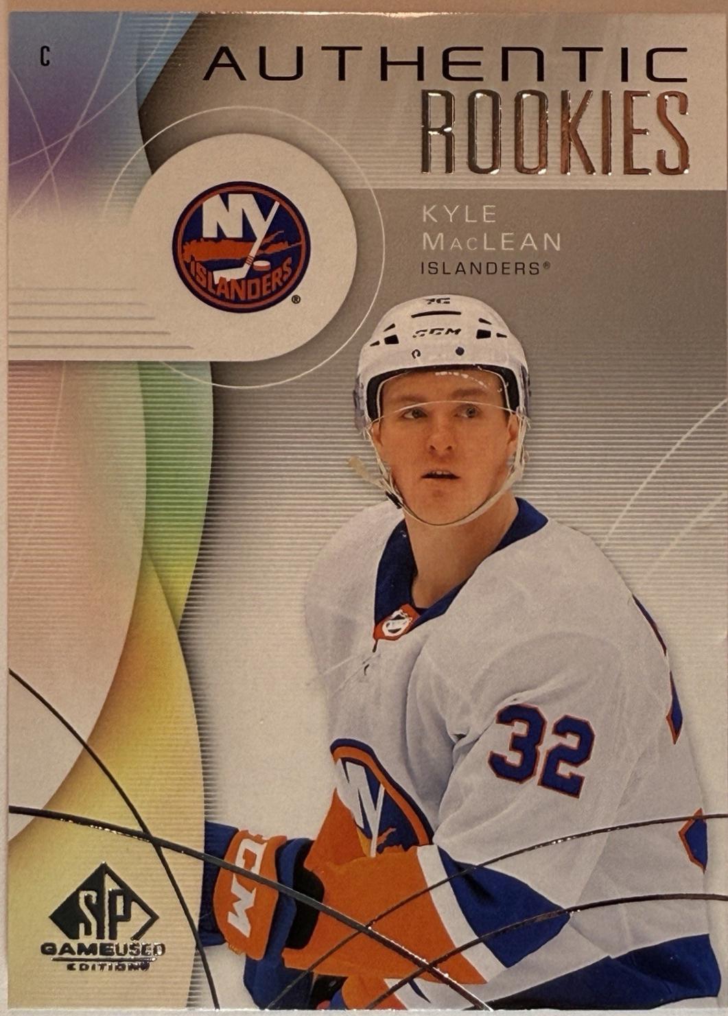 Kyle MacLean #205 Hockey Cards 2024 SP Game Used