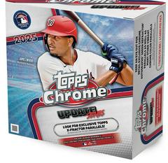 Mega Box Baseball Cards 2025 Topps Chrome Update Prices