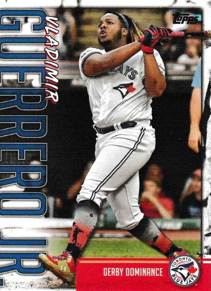 Vladimir Guerrero Jr. #VGJ-18 Baseball Cards 2020 Topps Player Highlights Vladimir Guerrero Jr