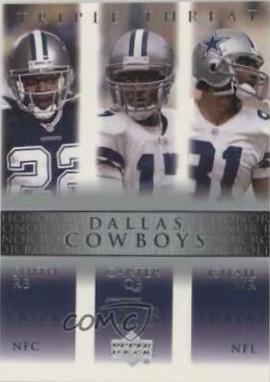 Emmitt Smith, Quincy Carter, Rocket Ismail #68 2002 Upper Deck Honor Roll Football
