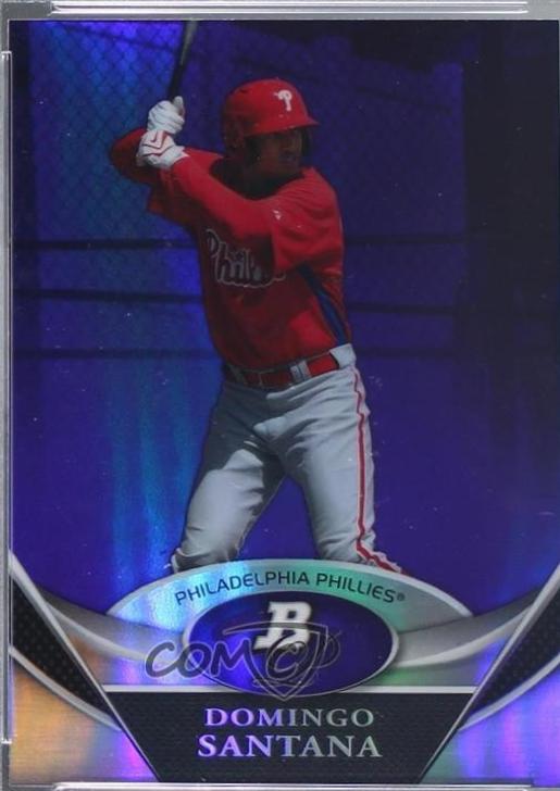 Domingo Santana #BPP31 2011 Bowman Platinum Baseball Prospects