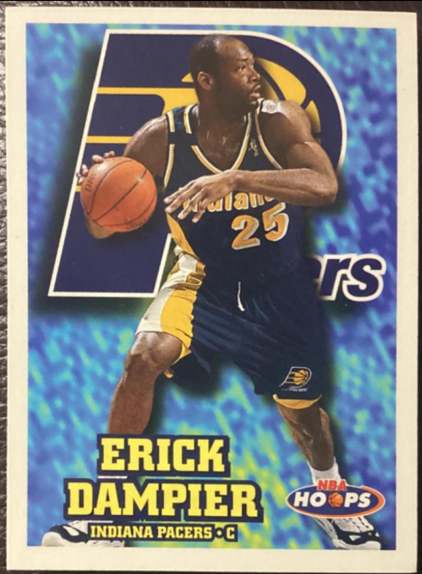 Erick Dampier #65 Basketball Cards 1997 Hoops