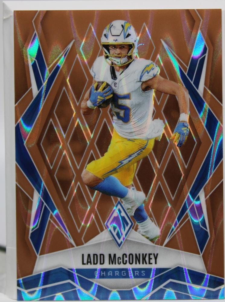 Ladd McConkey [Bronze Seismic] #66 Prices | 2025 Panini Phoenix