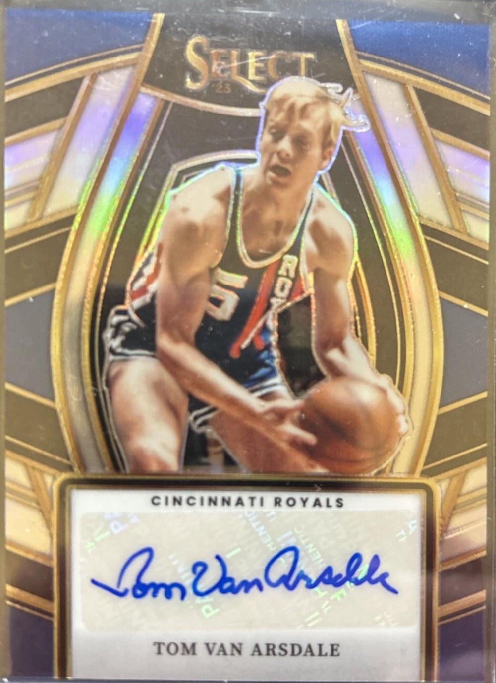 Tom Van Arsdale #SSS-TVA Basketball Cards 2023 Panini Select Signature Selections
