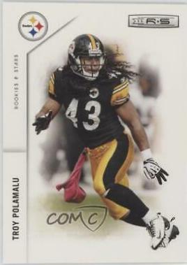 Troy Polamalu #119 2011 Panini Rookies & Stars Football